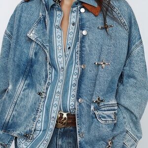 Free People / We The Free Denim Barn Coat